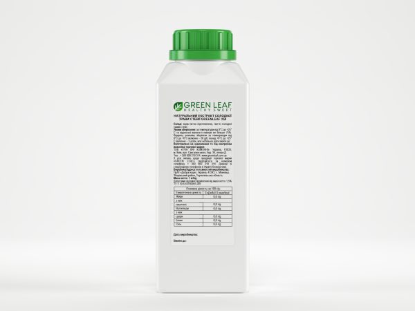 Купить GREEN LEAF натуральный экстракт сладкой травы стевии 250В 1кг в Киеве